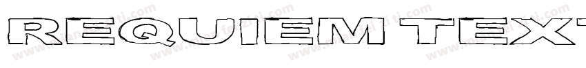 Requiem Text-HTF字体转换